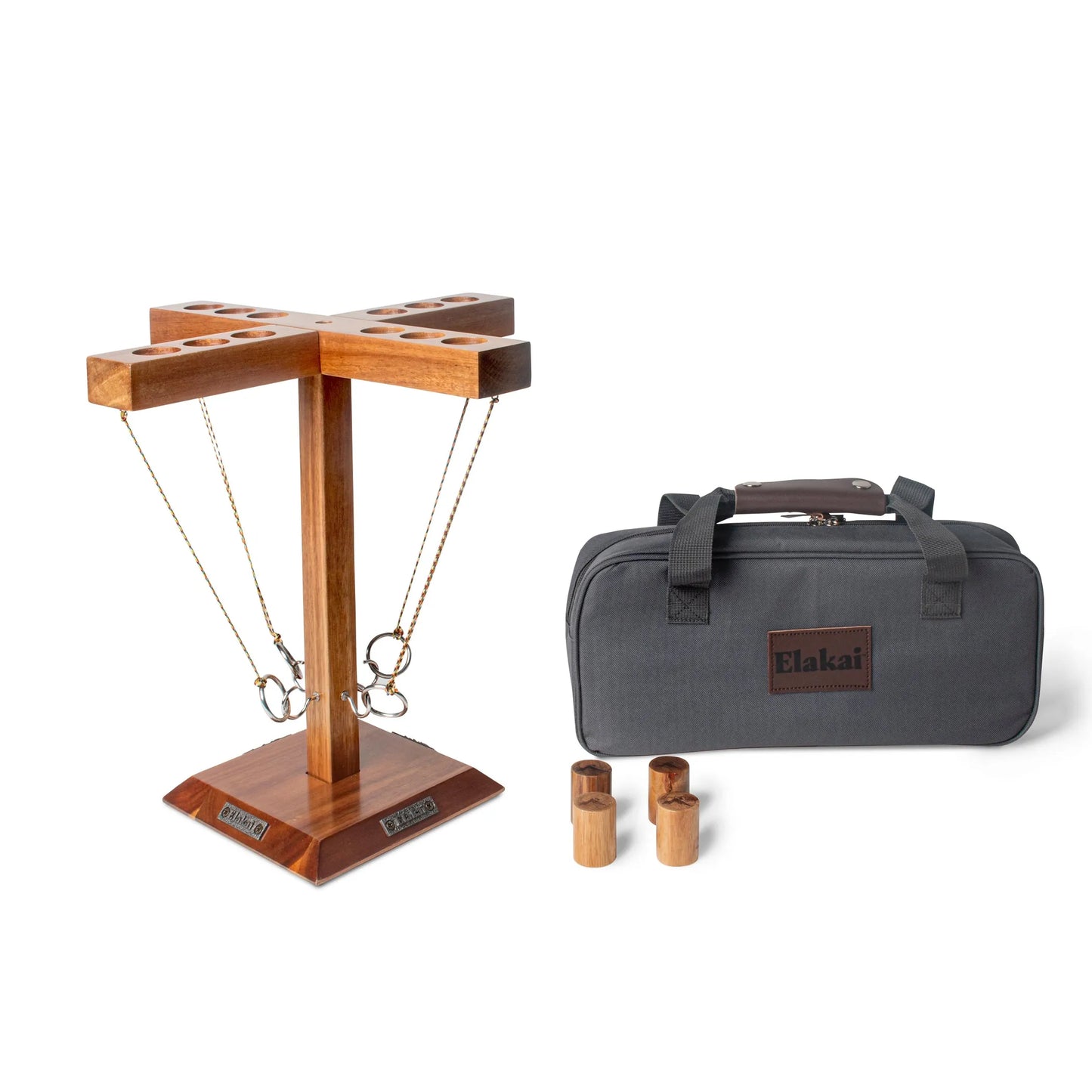 Elakai Globetrotter 4-Player Tabletop Hook & Ring Game - Niksstuff
