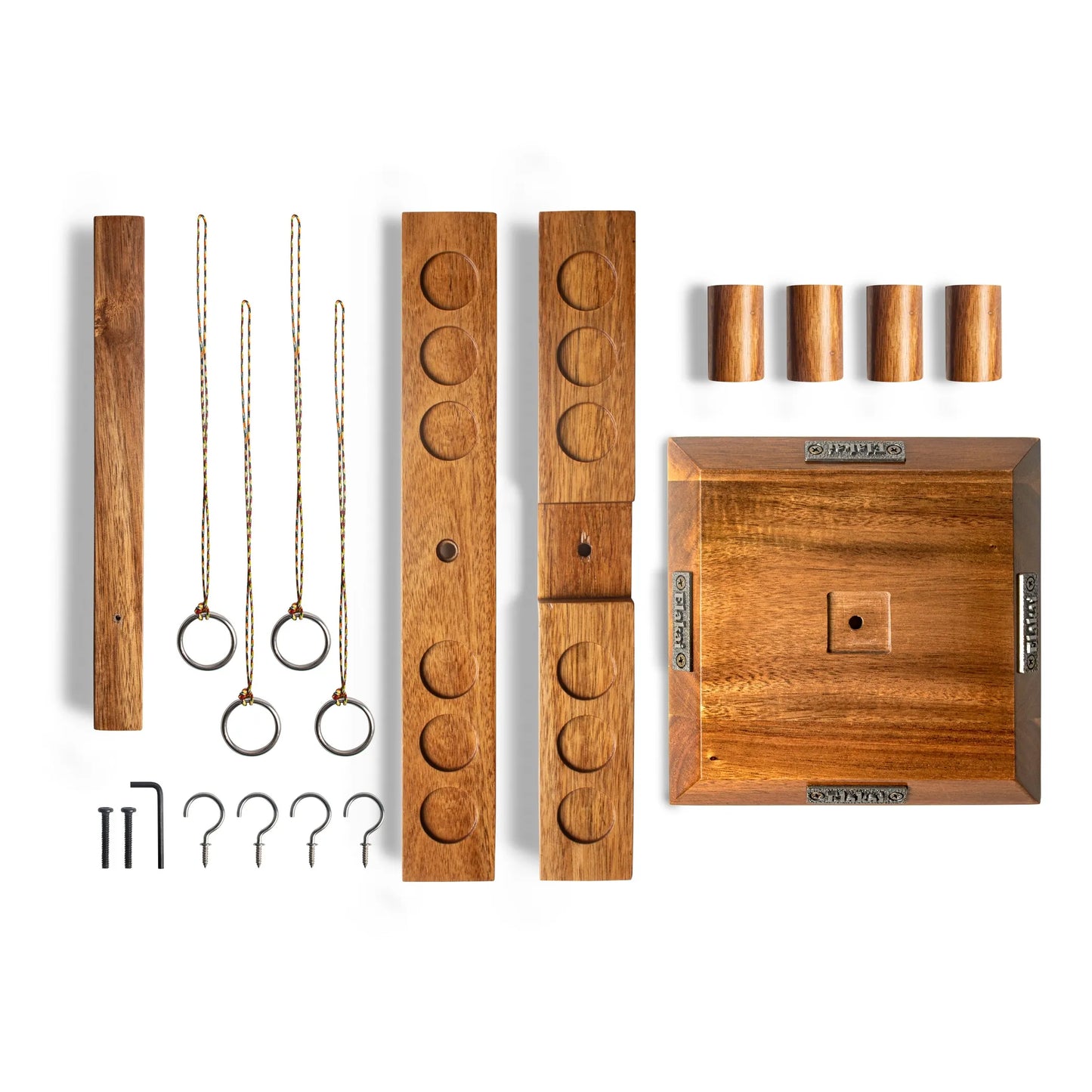 Elakai Globetrotter 4-Player Tabletop Hook & Ring Game - Niksstuff