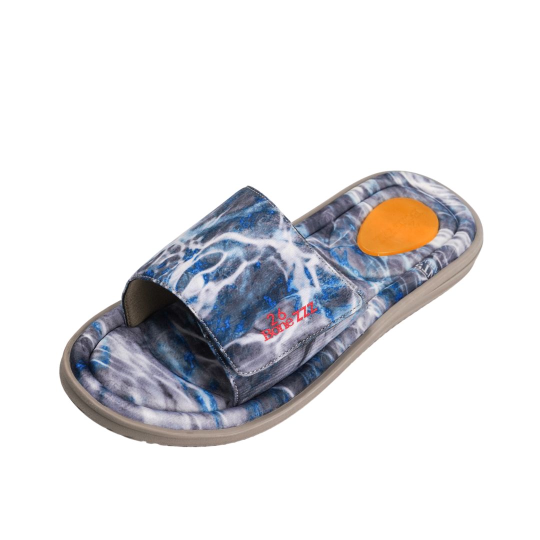 BoneZZZ Glidez Memory Foam Sport Slide - Mossy Oak Steelhead