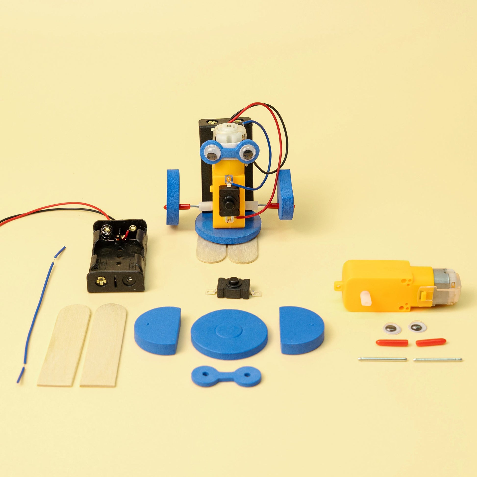 Big Foot Robot DIY Kit | Educational STEM Toy for Kids Ages 8+ - Niksstuff