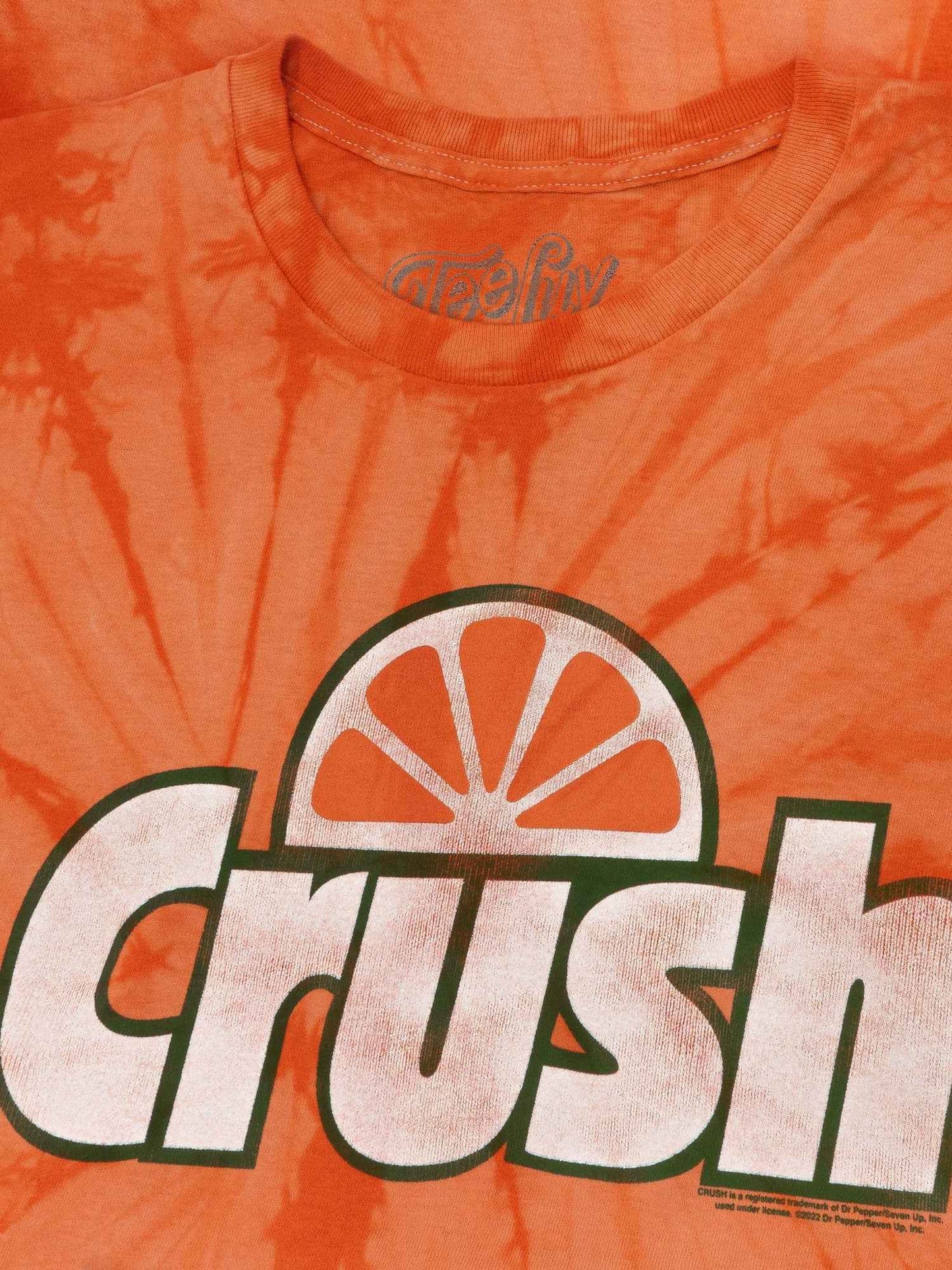 Crush Orange Soda Logo T-Shirt – Orange Tie Dye