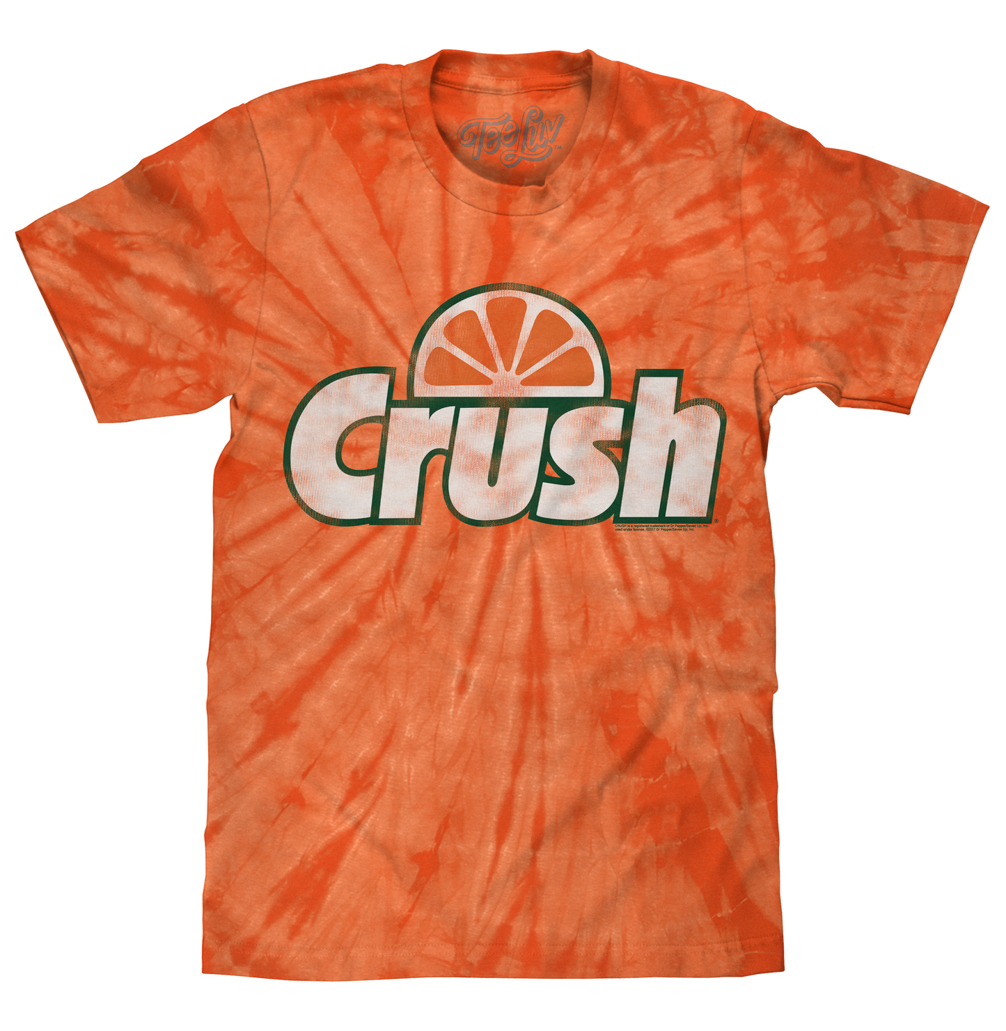 Crush Orange Soda Logo T-Shirt – Orange Tie Dye