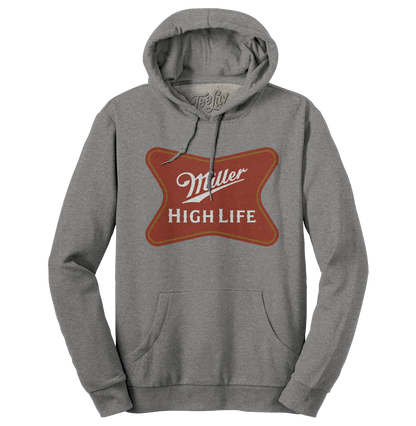 Miller High Life 'Champagne of Beers' Pullover Hoodie – Oxford Gray