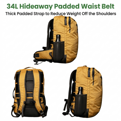 Island Hopper 2.0 TriCor Backpack | Ultralight Carry-On | 28L & 34L - Niksstuff