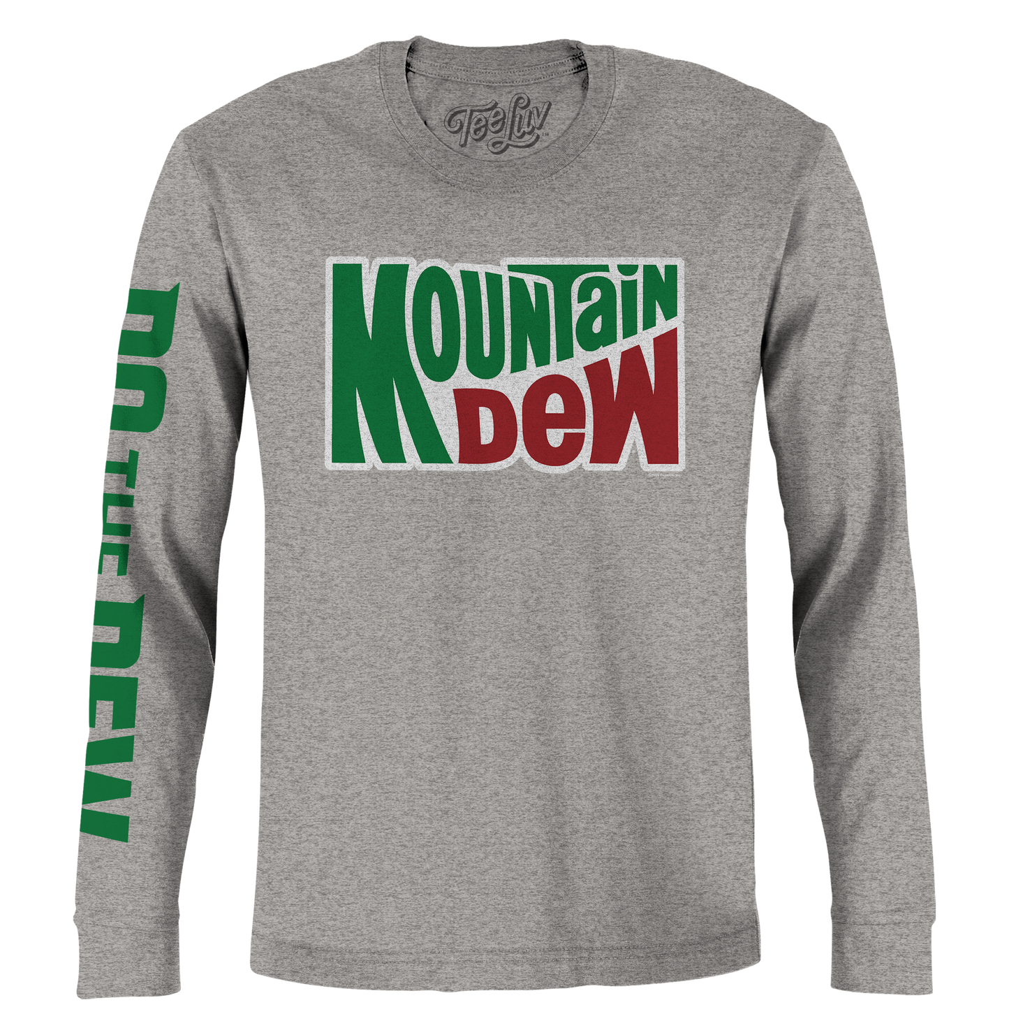 Mountain Dew "Do The Dew" Long Sleeve T-Shirt | Gray