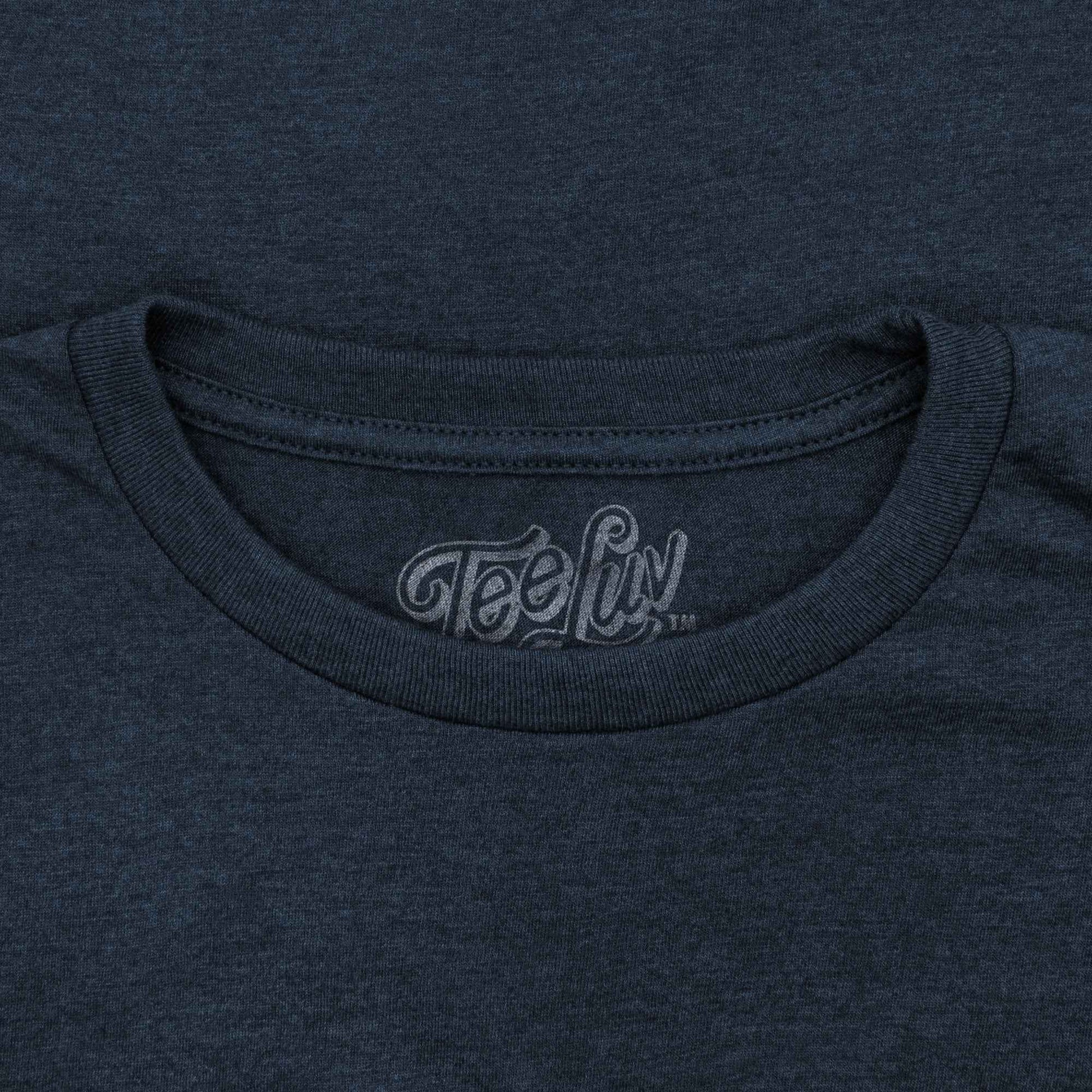 Leinenkugel's Summer Shandy T-Shirt | Distressed Logo | Navy Heather | Poly-Cotton
