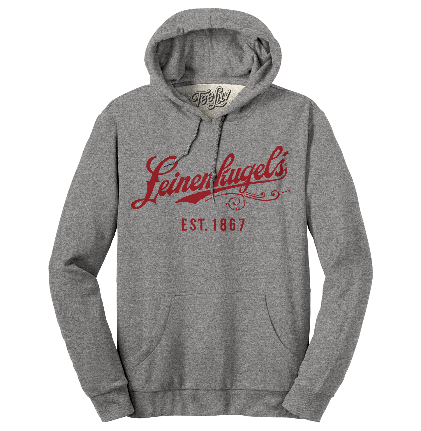 Leinenkugel's Logo Pullover Hoodie | Athletic Gray Heather