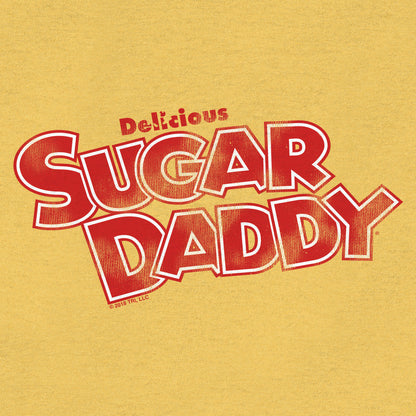 Sugar Daddy Caramel Pop Logo T-Shirt – Light Yellow