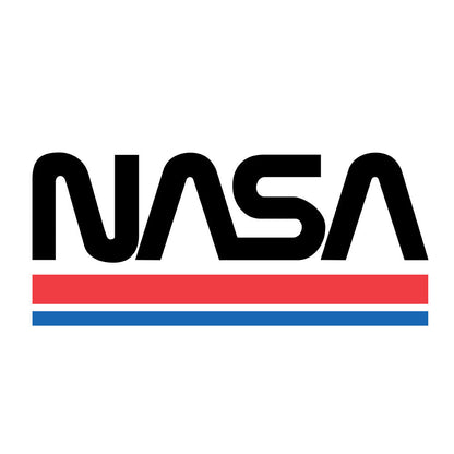 NASA Worm Logo Pullover Hoodie | White
