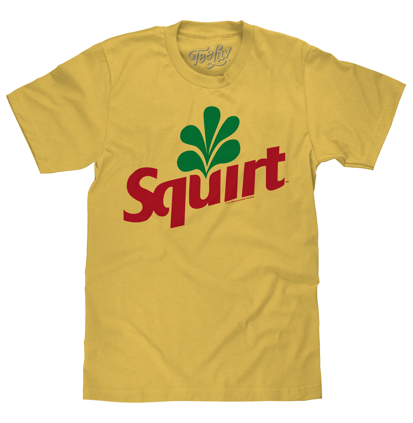 Squirt Grapefruit Soda Logo T-Shirt – Banana Yellow