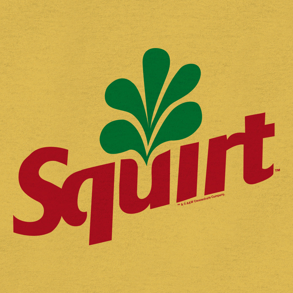 Squirt Grapefruit Soda Logo T-Shirt – Banana Yellow