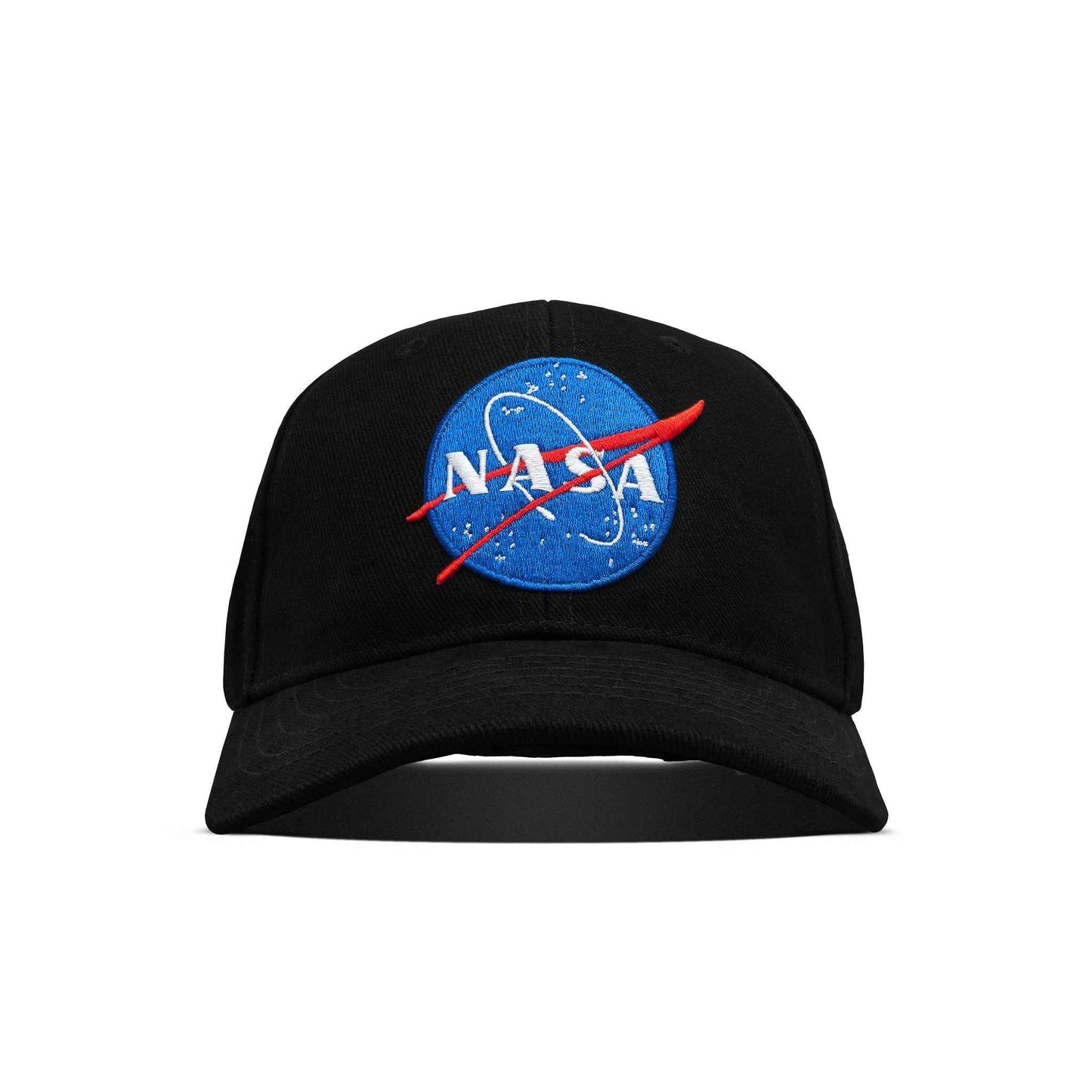 NASA Meatball Logo Embroidered Baseball Cap | Black