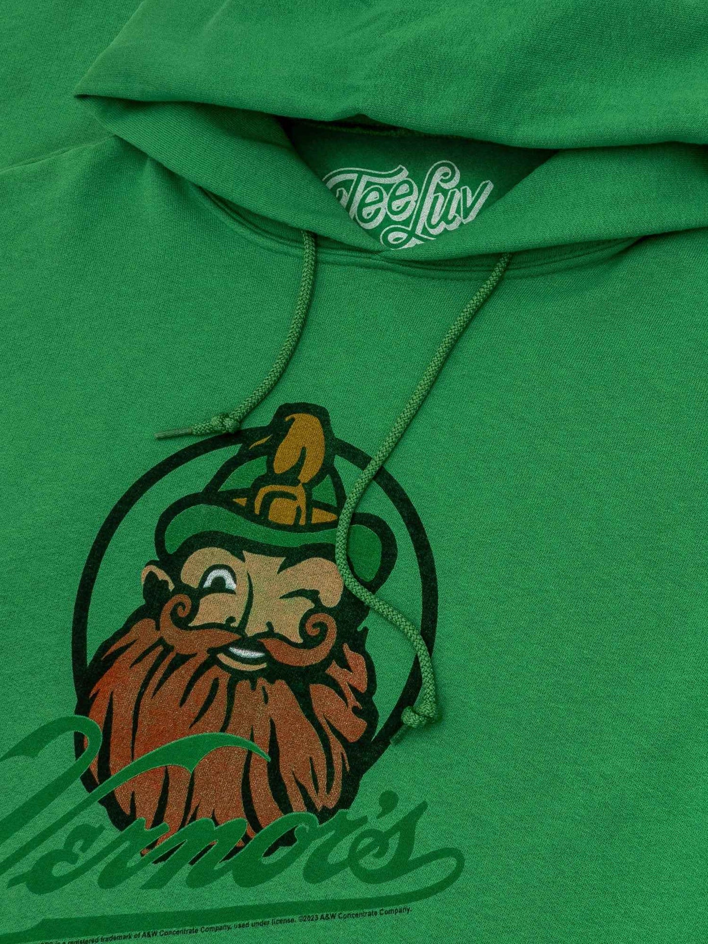 Vernors Ginger Ale Woody Gnome Pullover Hoodie – Kelly Green