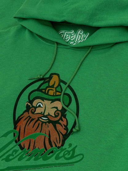 Vernors Ginger Ale Woody Gnome Pullover Hoodie – Kelly Green
