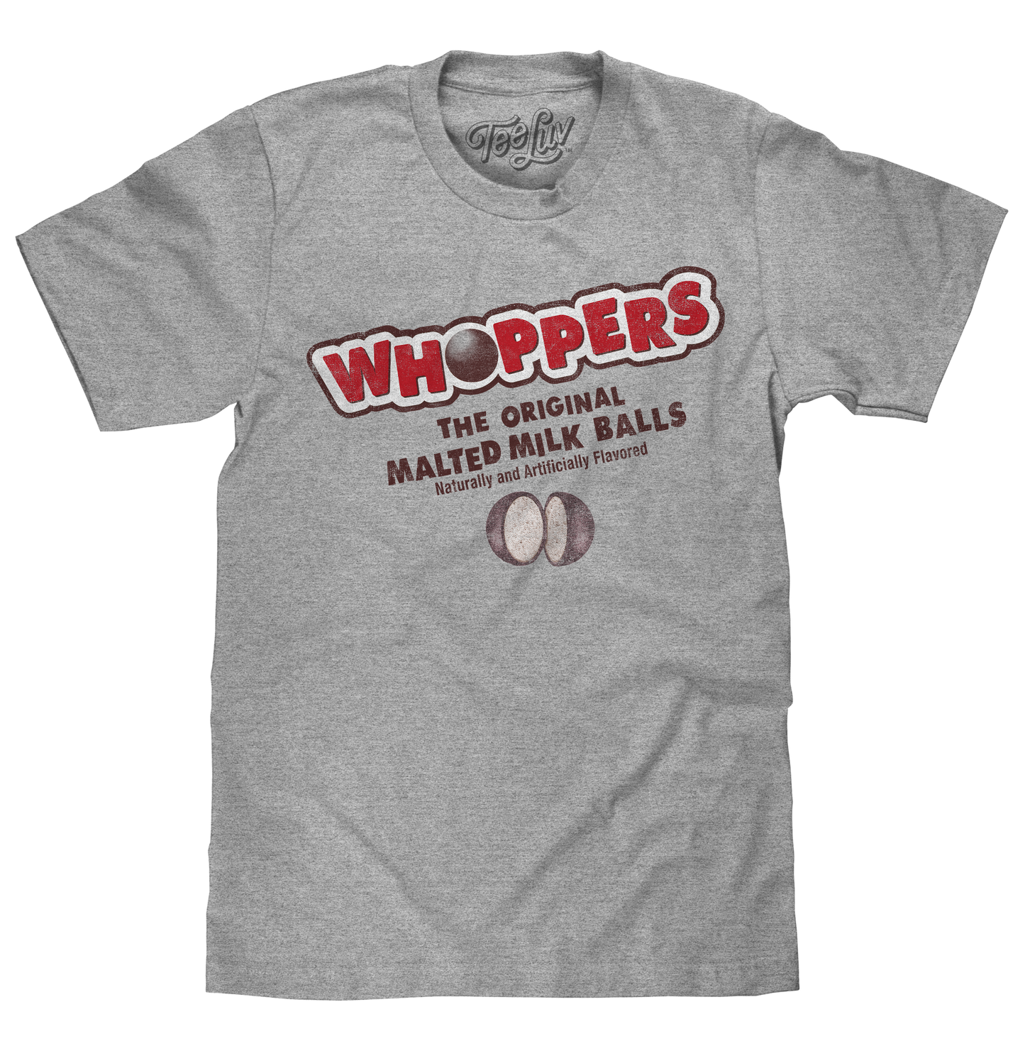 Whoppers 'The Original Malted Milk Balls' T-Shirt – Athletic Heather