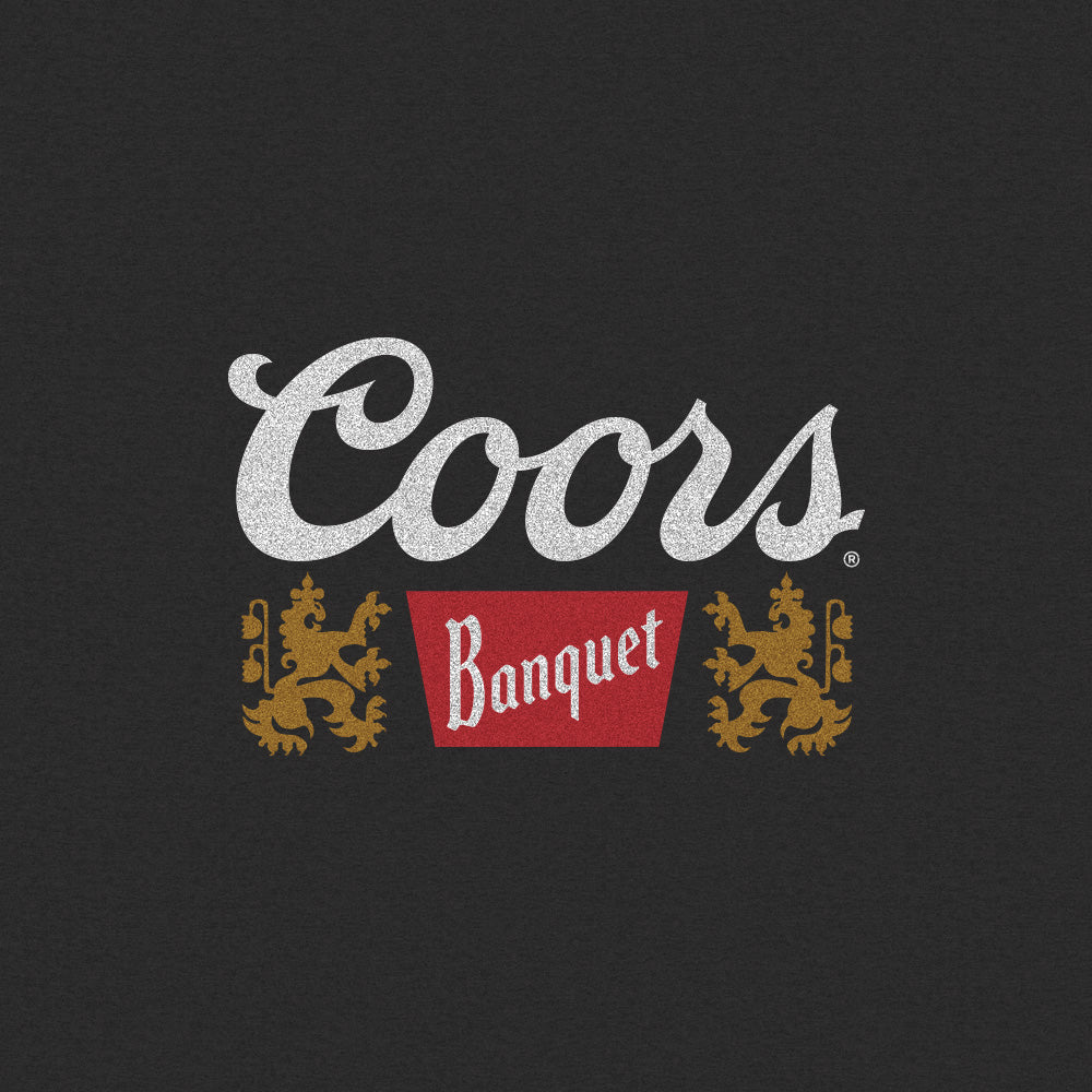 Coors Banquet Golden Colorado T-Shirt | Front & Back Print | Asphalt Gray | Made in USA