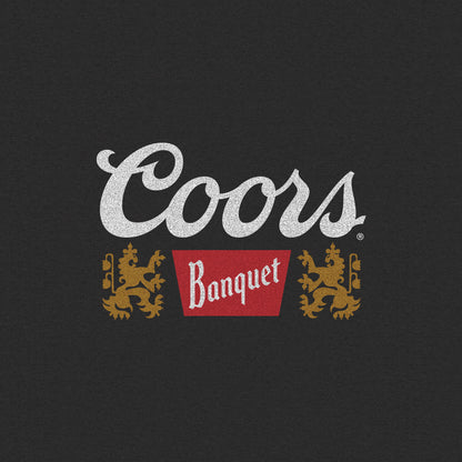 Coors Banquet Golden Colorado T-Shirt | Front & Back Print | Asphalt Gray | Made in USA
