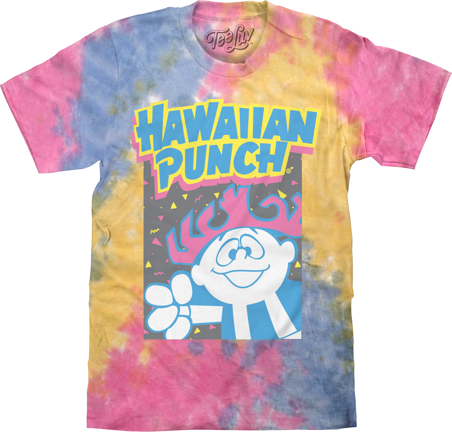 Hawaiian Punch Punchy Mascot T-Shirt – Sherbet Tie Dye
