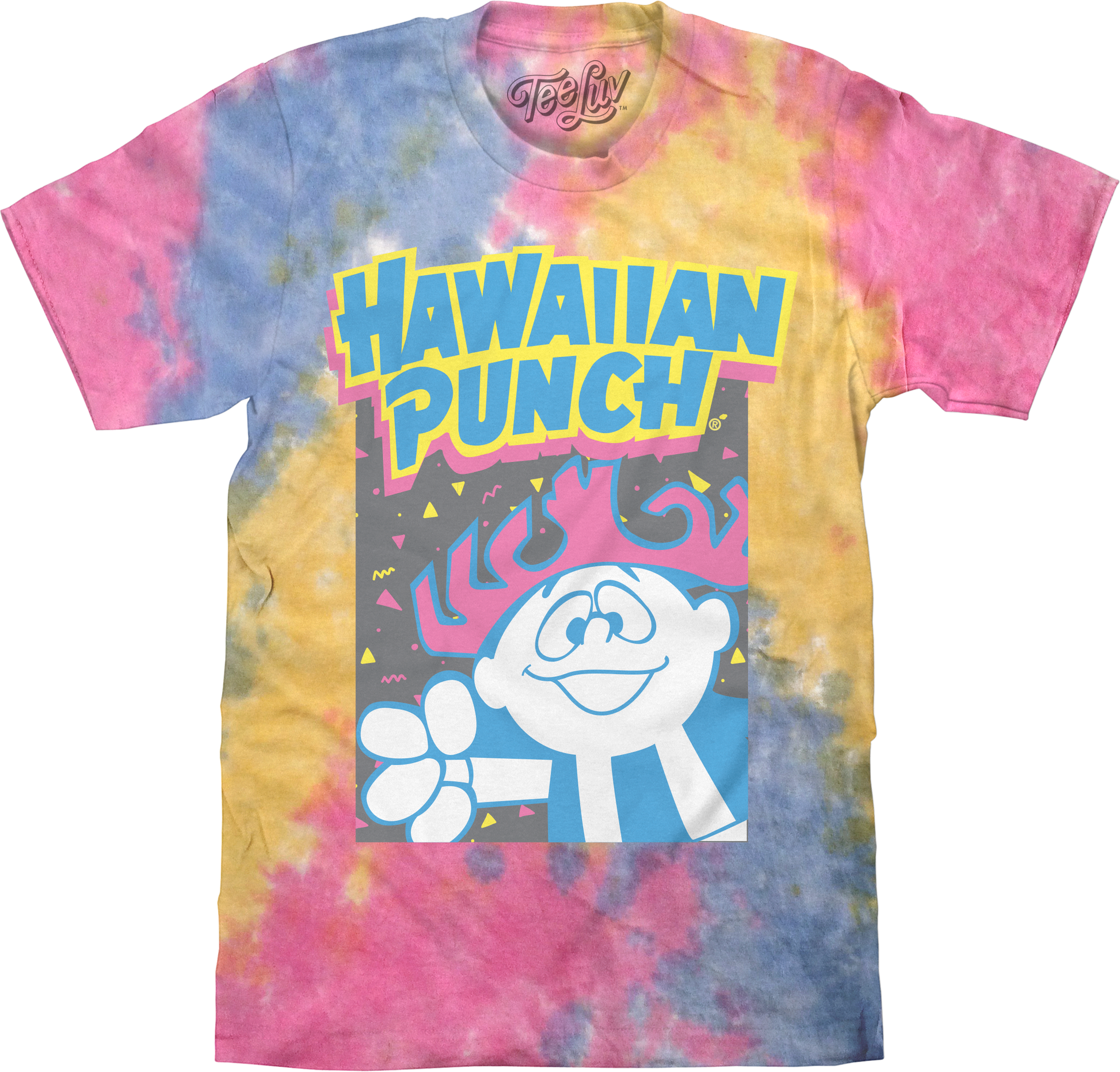 Hawaiian Punch Punchy Mascot T-Shirt – Sherbet Tie Dye