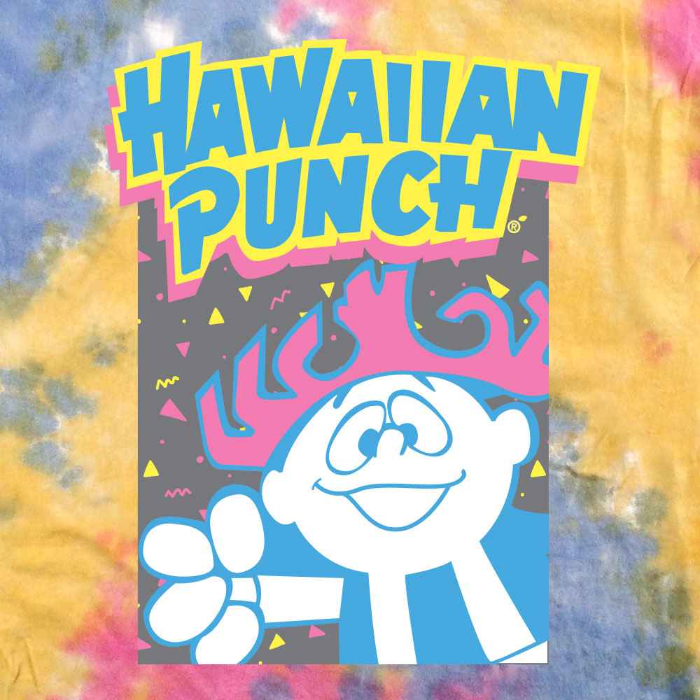Hawaiian Punch Punchy Mascot T-Shirt – Sherbet Tie Dye