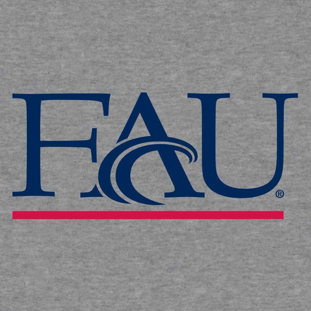 Florida Atlantic University FAU Owls Pullover Hoodie | Oxford Heather Gray
