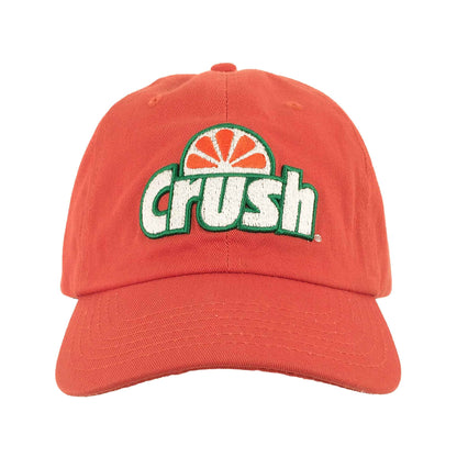 Orange Crush Soda Logo Embroidered Baseball Cap | Orange