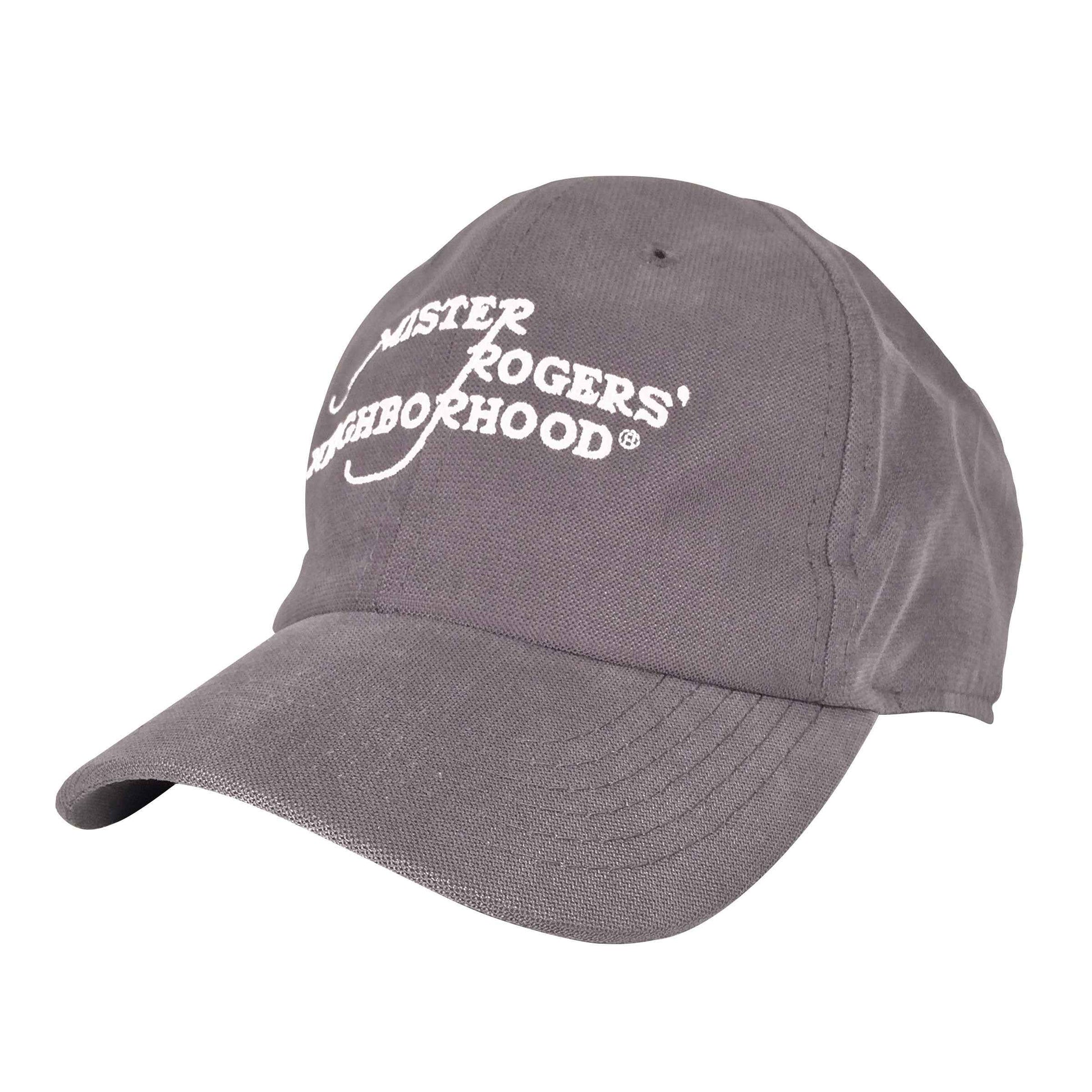 Mister Rogers' Neighborhood Embroidered Baseball Cap | Gray