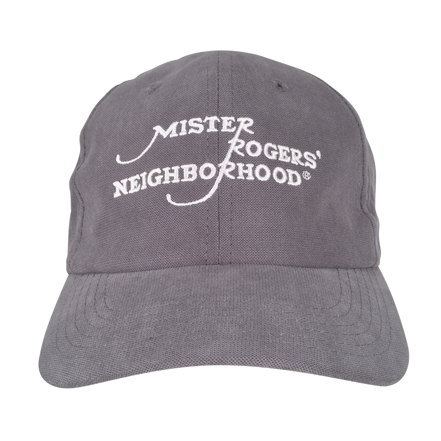 Mister Rogers' Neighborhood Embroidered Baseball Cap | Gray
