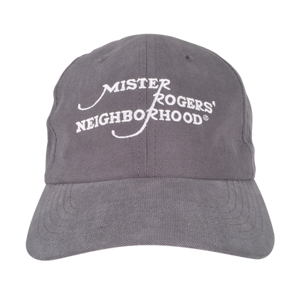 Mister Rogers' Neighborhood Embroidered Baseball Cap | Gray