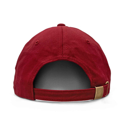 Harvard University Veritas Embroidered Baseball Cap | Red