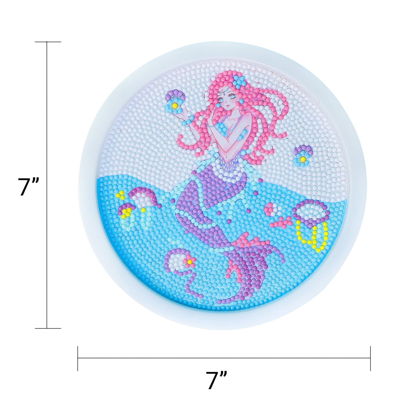 Diamond Art Kit for Kids | 5 Designs – Dino, Dog, Mermaid & Unicorn - Niksstuff