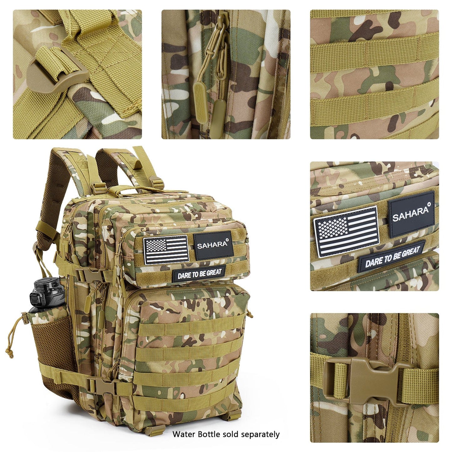 Raider Series Tactical Laptop Backpack | Fits 11"–17.3" | Military-Grade | 6 Colors