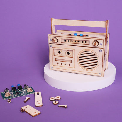 60-Second Voice Recorder DIY Kit | Sound Technology STEM Toy Ages 8+ - Niksstuff