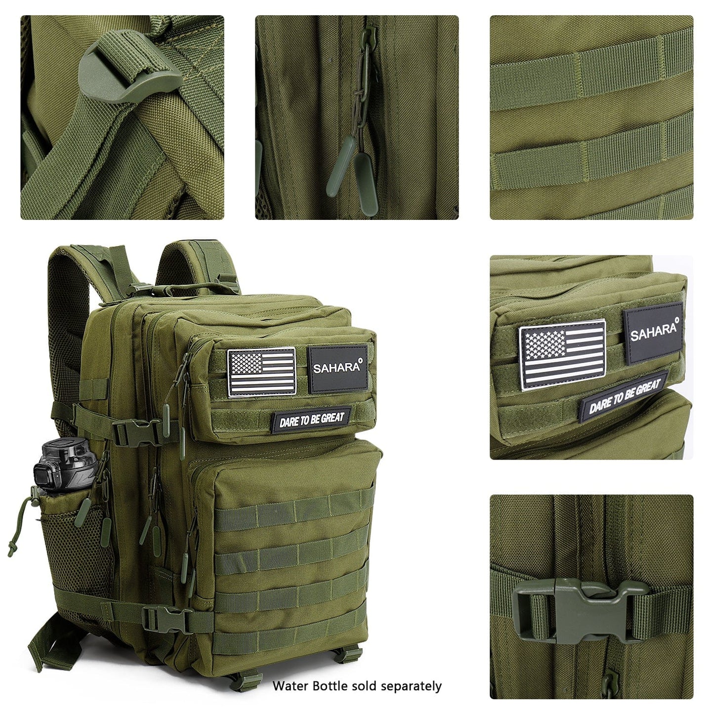 Raider Series Tactical Laptop Backpack | Fits 11"–17.3" | Military-Grade | 6 Colors