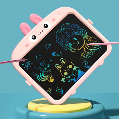 Kids LCD Writing Tablet 13.5" | Large Color Display | One-Click Erase | Waterproof | Teal, Yellow or Pink