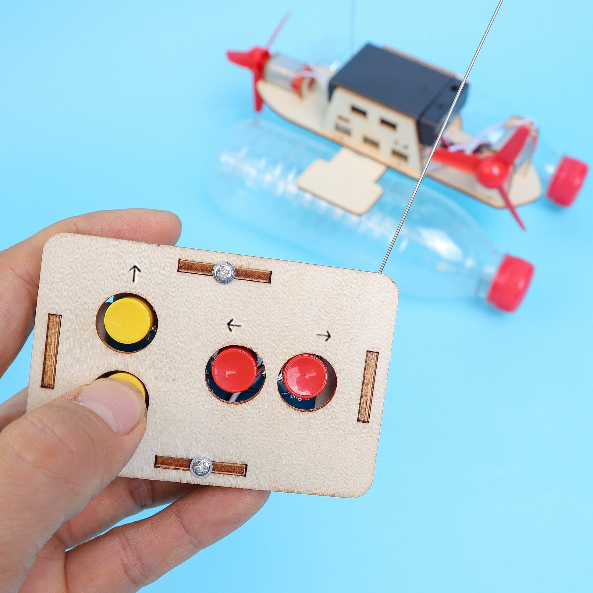 RC Propeller Boat DIY Kit | Educational STEM Toy for Kids - Niksstuff