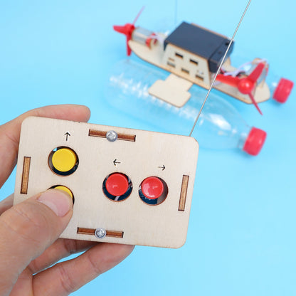 RC Propeller Boat DIY Kit | Educational STEM Toy for Kids - Niksstuff