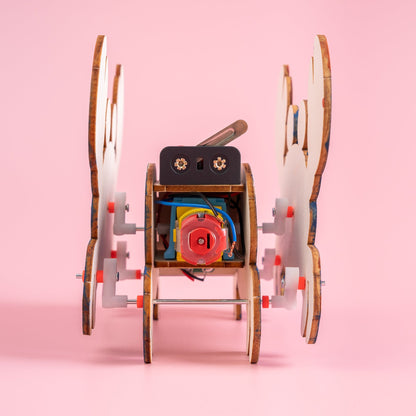 Sound-Activated Walking Crab STEM Kit | Build, Paint & Watch It Walk | Clap to Activate