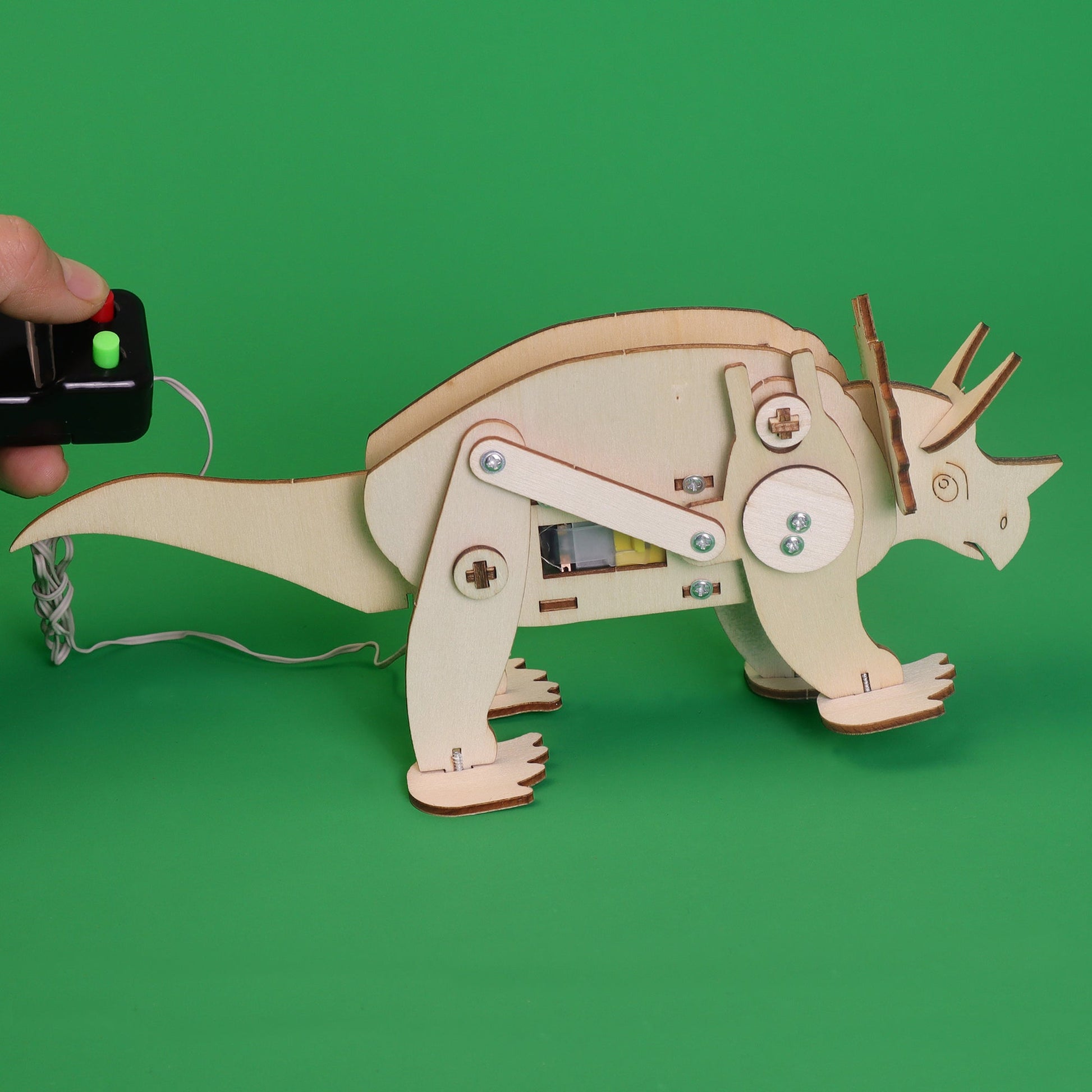Triceratops Robot DIY Kit | Educational STEM Toy for Kids 8+ - Niksstuff