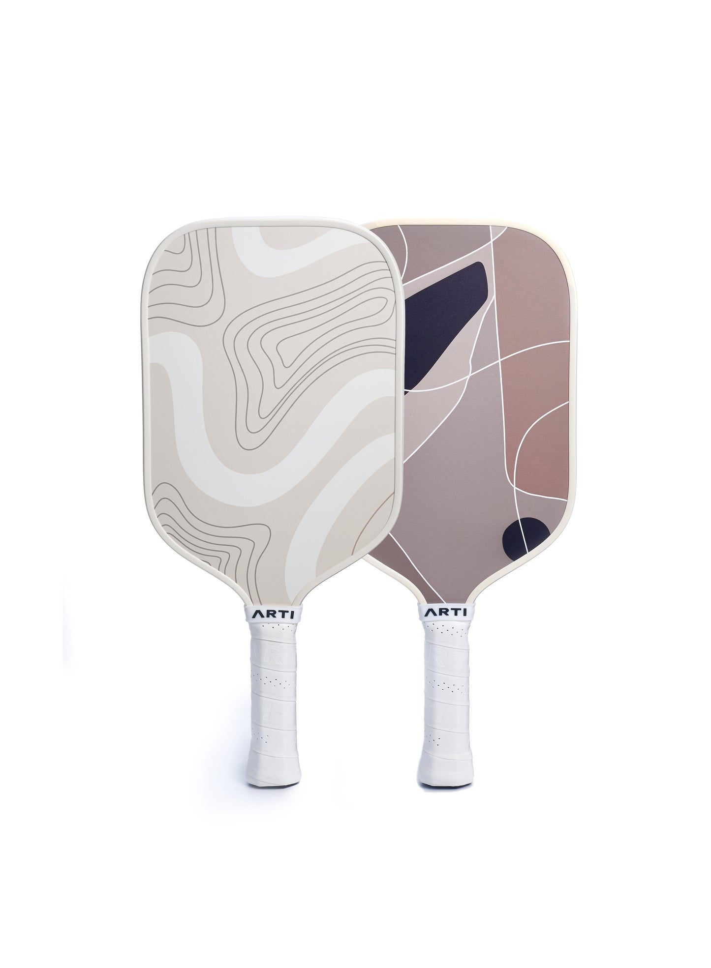 ARTI Sandstorm Pickleball Paddle Set | 2 Fiberglass Paddles + 4 Balls + Bag | USAPA Approved | 16mm Core - Niksstuff