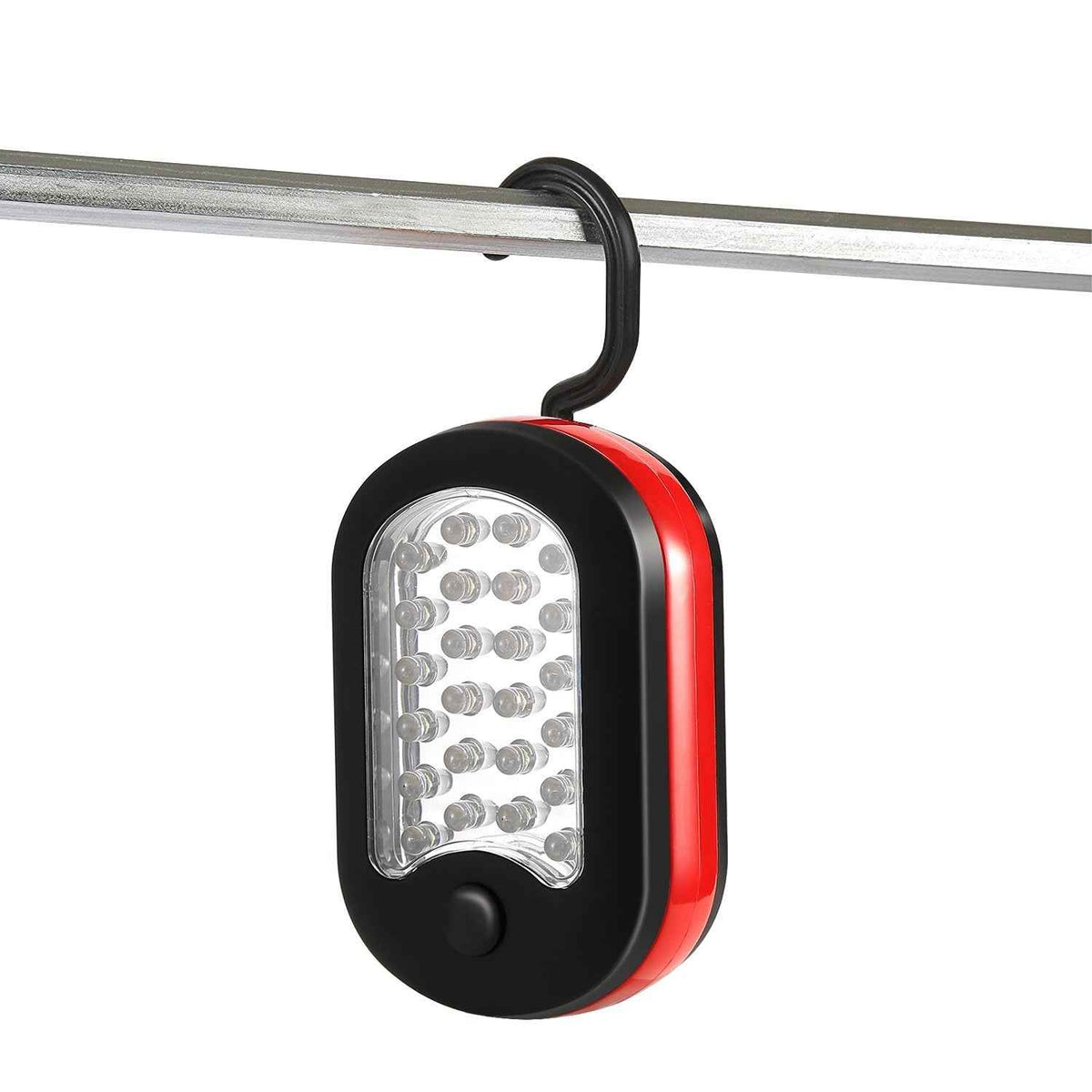 Compact LED Work Light – 27 LEDs, 100 Lumens | Magnetic Base & 360° Rotatable Hook | Camping, Repairs & Emergency