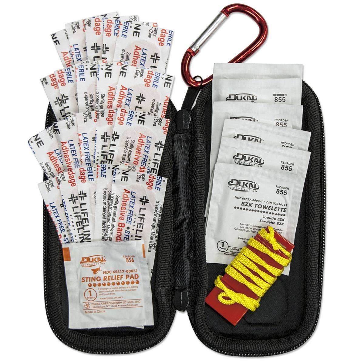LifeLine Small First Aid Kit - 30 Pieces with EVA Case