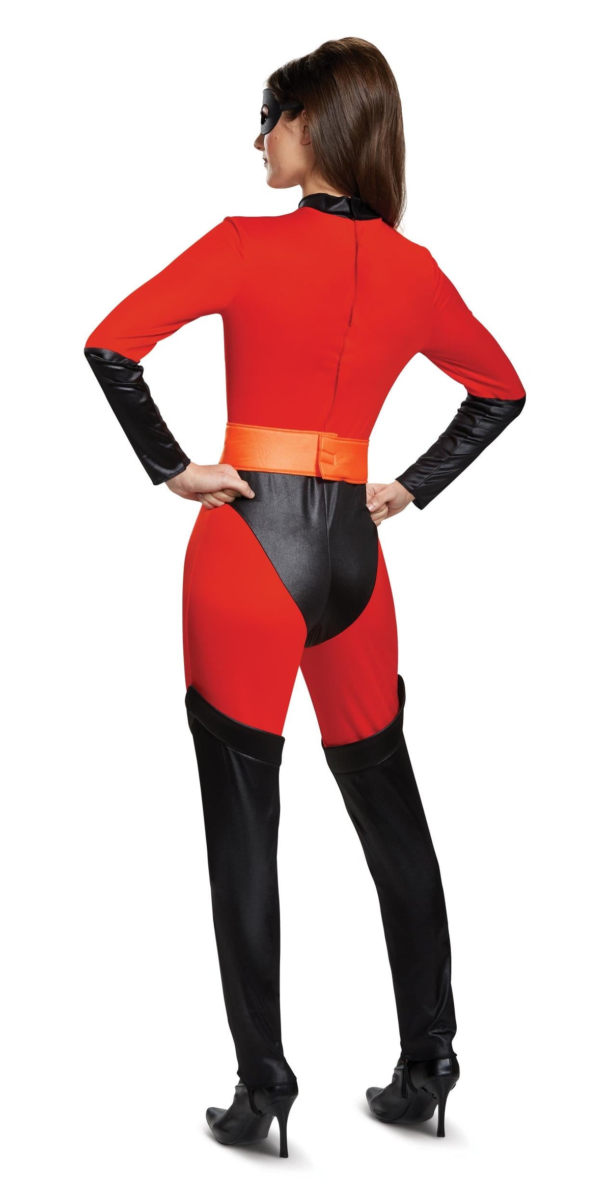 Mrs. Incredible Costume for Women - Incredibles Jumpsuit with Mask