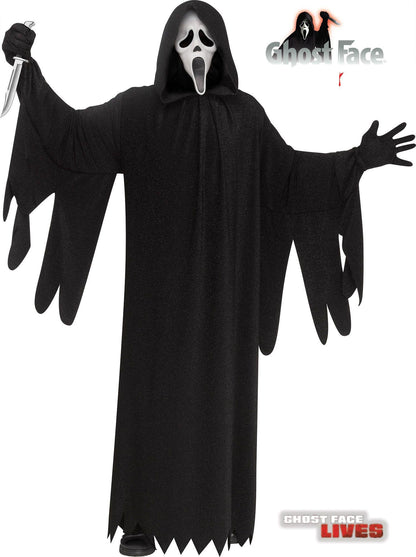Scream Ghost Face 25th Anniversary Adult Costume - Robe & Mask
