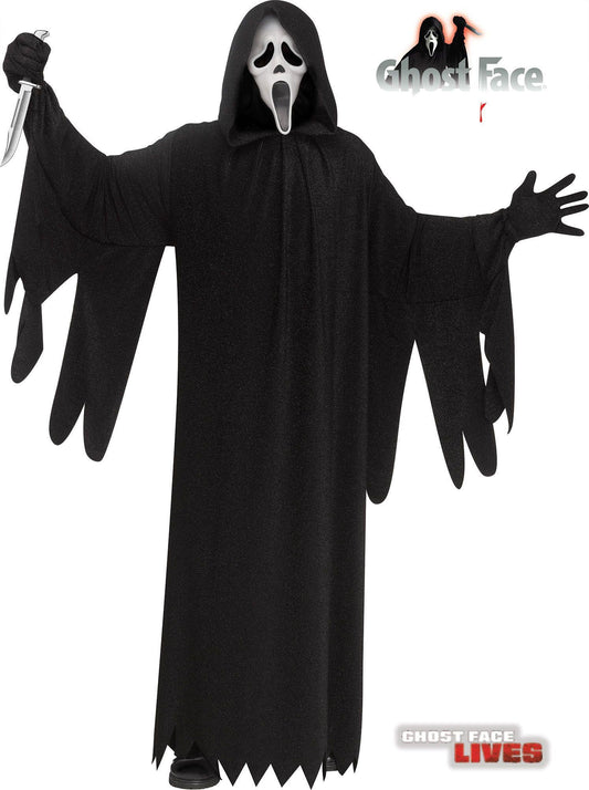 Scream Ghost Face 25th Anniversary Adult Costume - Robe & Mask