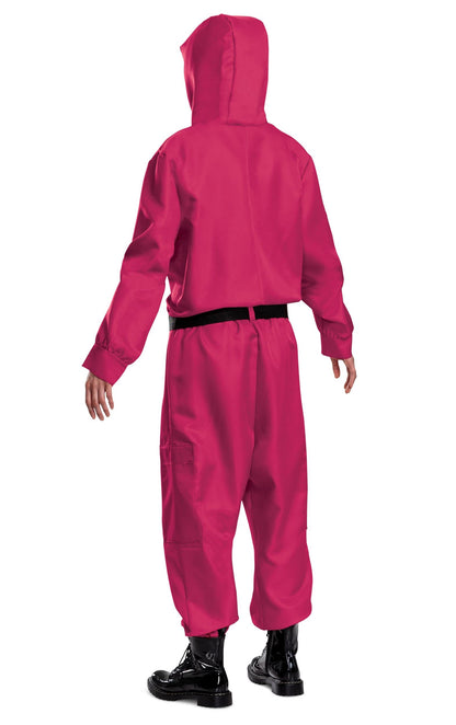Squid Game Triangle Guard Costume Adult Large/X-Large