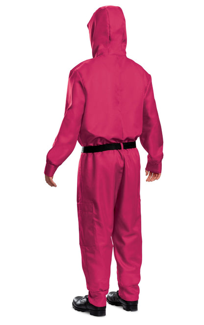 Squid Game Triangle Guard Costume Adult Large/X-Large