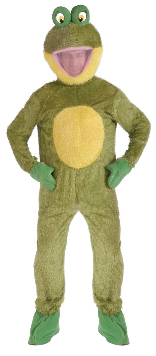 Plush Frog Animal Mascot Adult Costume - Standard Size