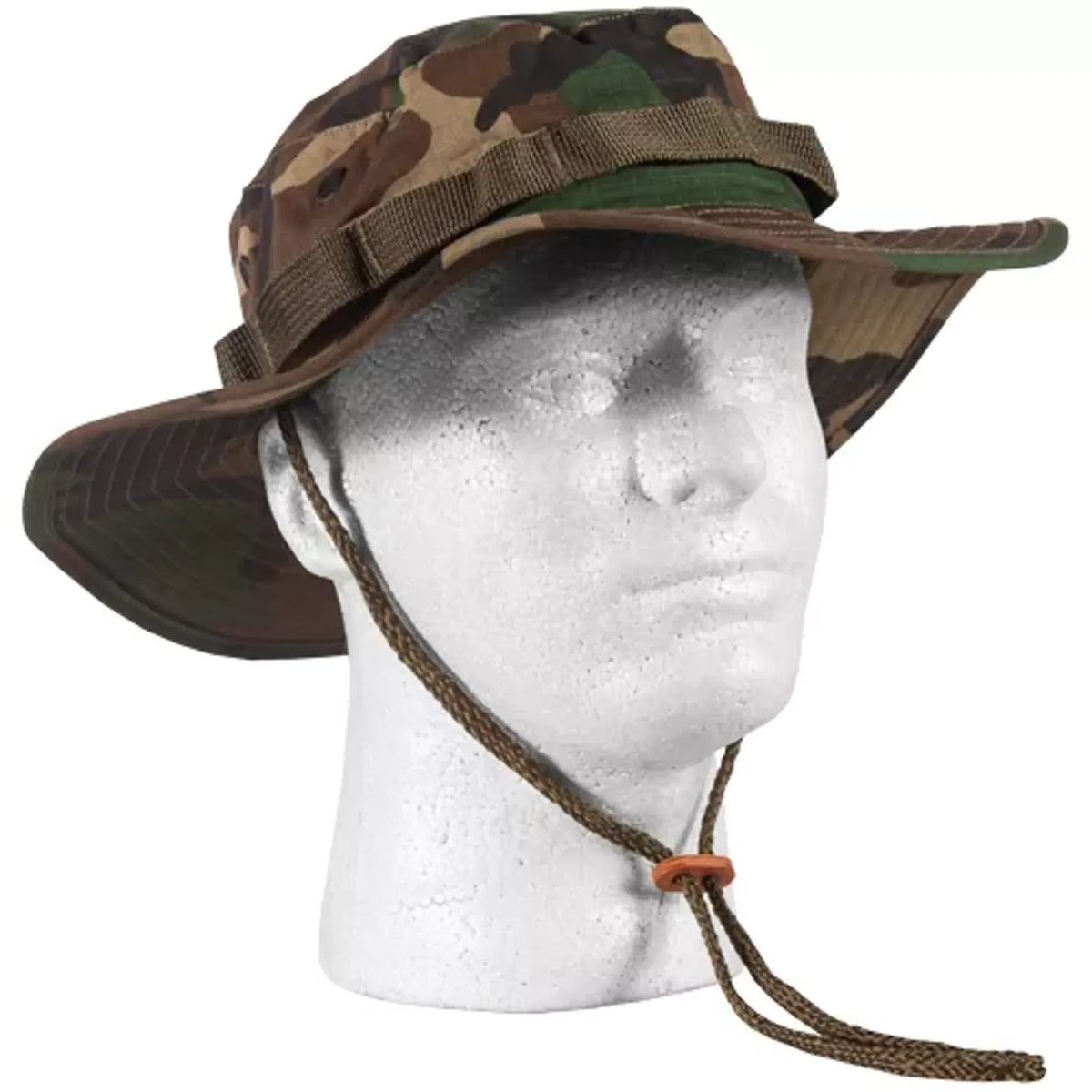Woodland Camo Ripstop Boonie Hat