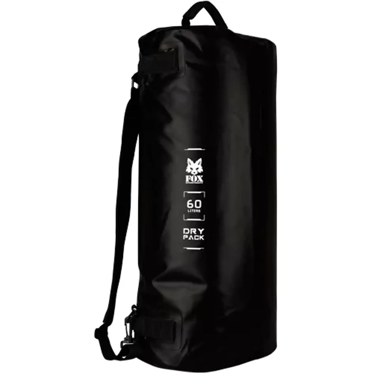 60 L Waterproof Duffle-Rucksack, 840D Nylon - Black and Red